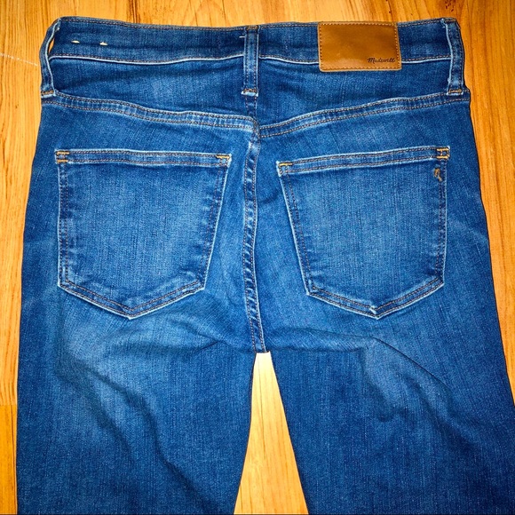 MADEWELL Skinny Jeans Denim Blue Size 24 Women’s - Picture 4 of 14